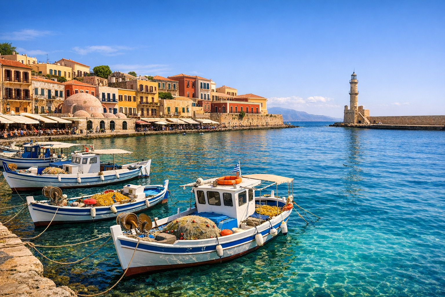 Το ενετικό λιμάνι των Χανίων, Κρήτη